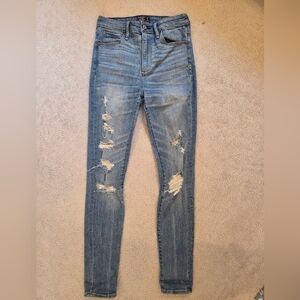 Women's Abercrombie & Fitch Simone High Rise Super Skinny Jeans 2/26
